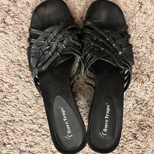 Black Dress Shoes Bare Traps